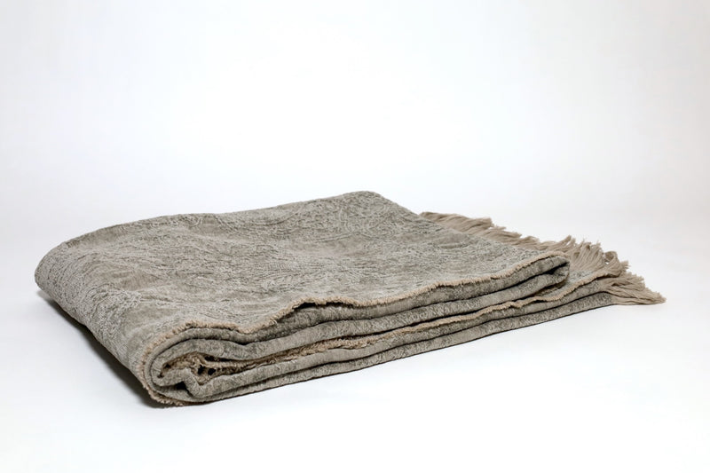 Savery Woven Paisley Blanket 79"x55"