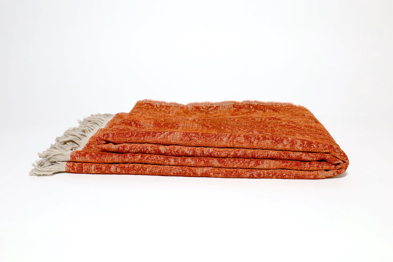 Savery Woven Paisley Blanket 79"x55"