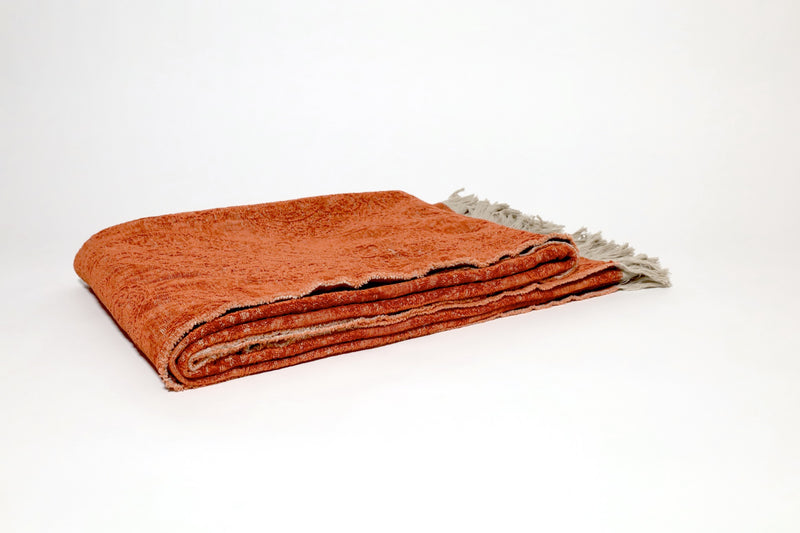 Savery Woven Paisley Blanket 79"x55"