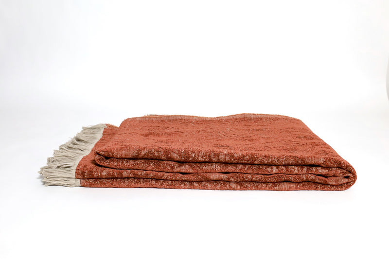 Savery Woven Paisley Blanket 79"x55"