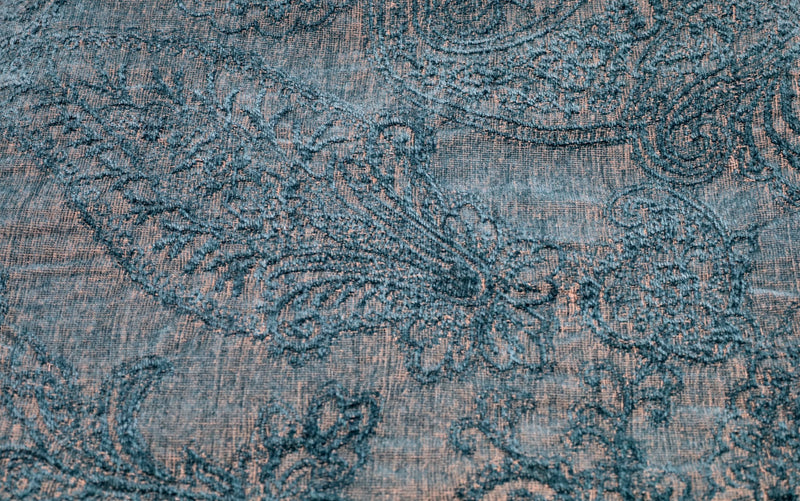 Savery Woven Paisley Blanket 79"x55"