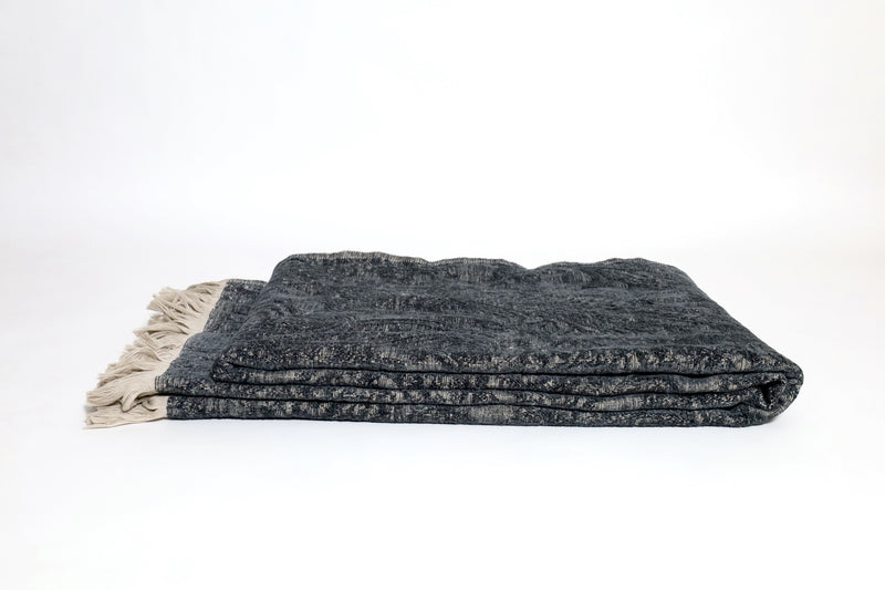 Savery Woven Paisley Blanket 79"x55"