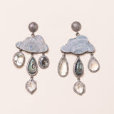Druzy Cloud Earrings