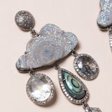 Druzy Cloud Earrings