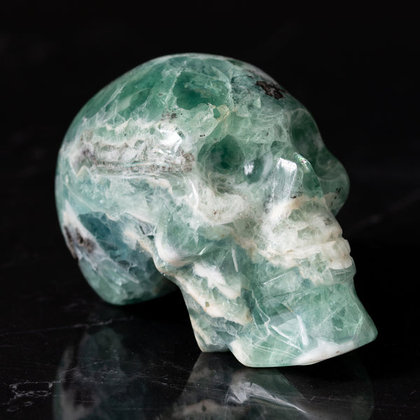 Fluorite Skull