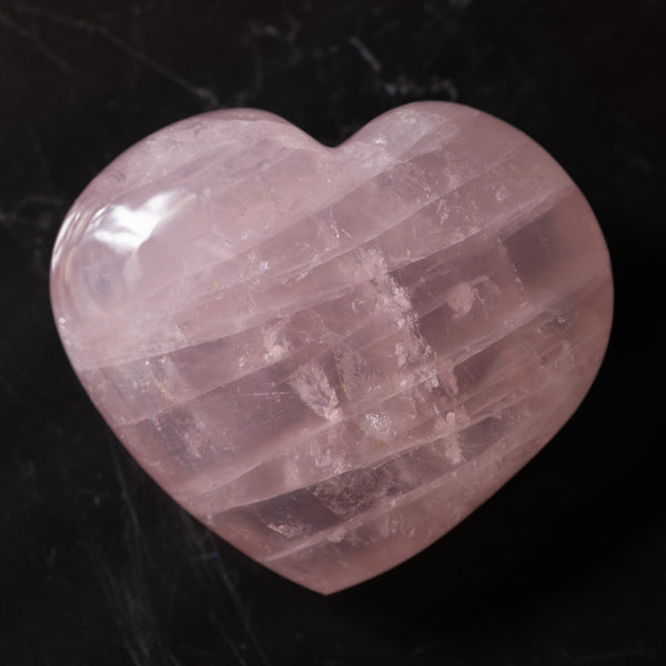 Rose Quartz Heart