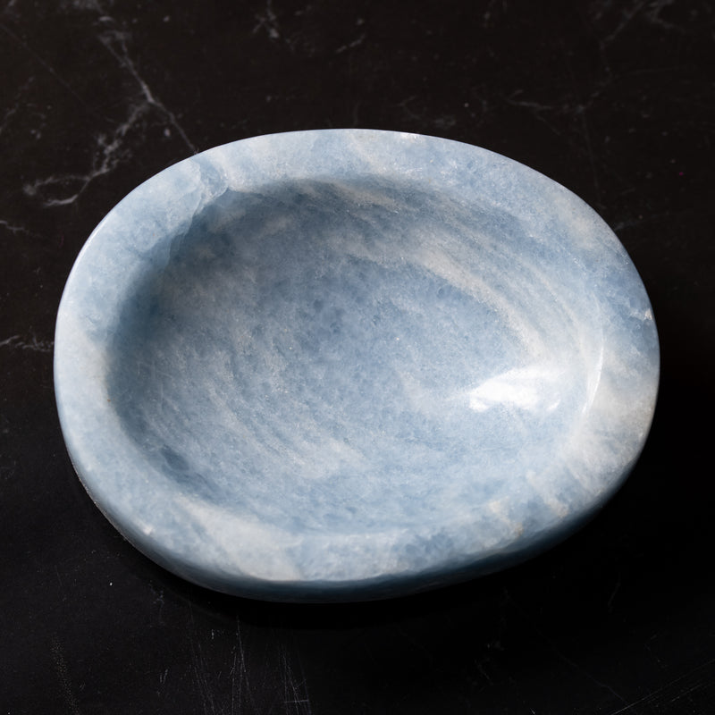 Blue Calcite Bowl