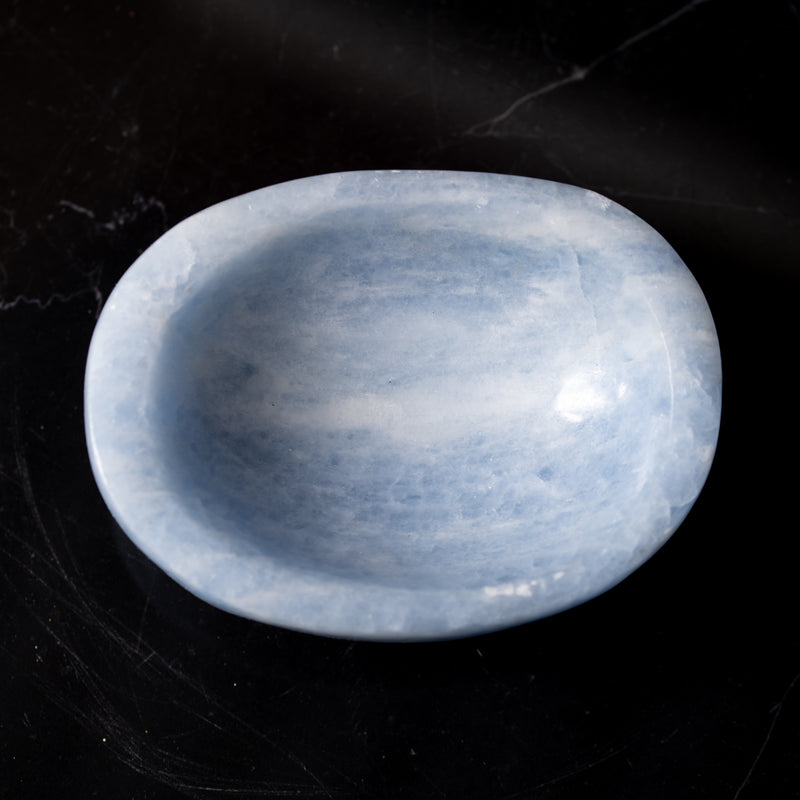 Blue Calcite Bowl