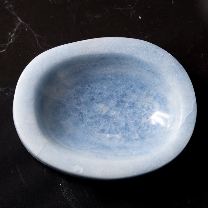 Blue Calcite Bowl