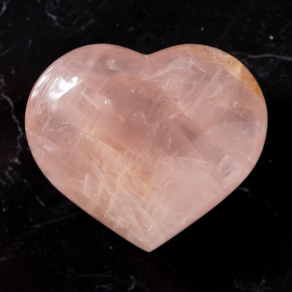 Rose Quartz Heart