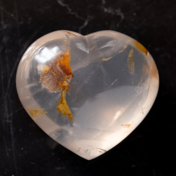 Included Smokey Quartz Heart