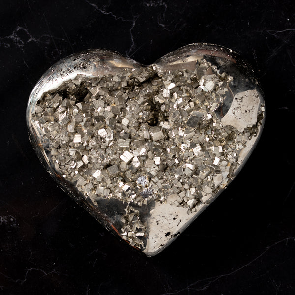 Grande Pyrite Heart