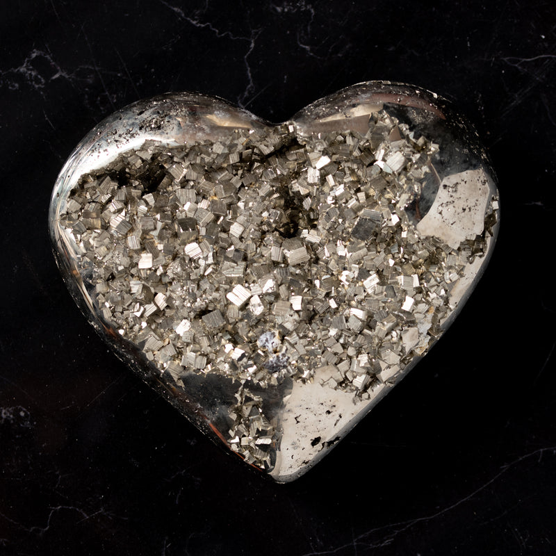 Grande Pyrite Heart