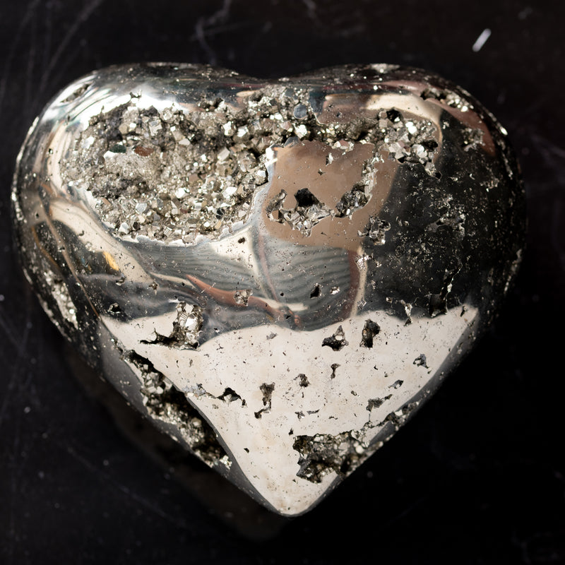 Grande Pyrite Heart