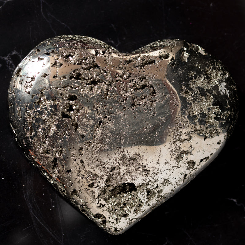 Grande Pyrite Heart