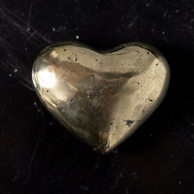 Petite Chalcopyrite Heart