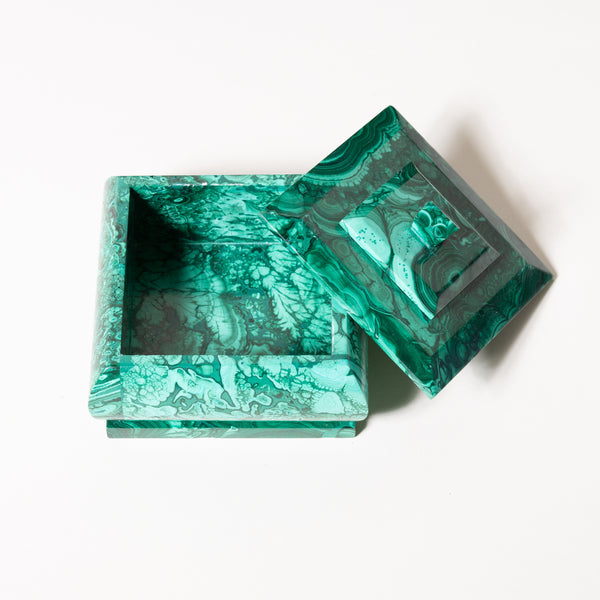 Ornate Malachite Box