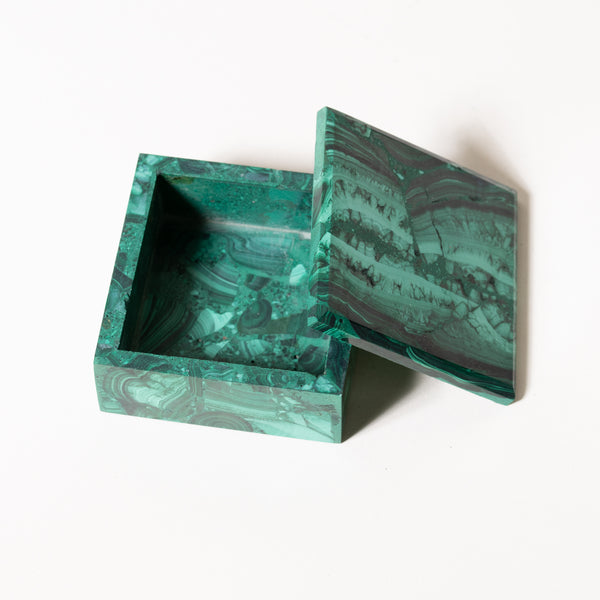 Petite Malachite Box 
