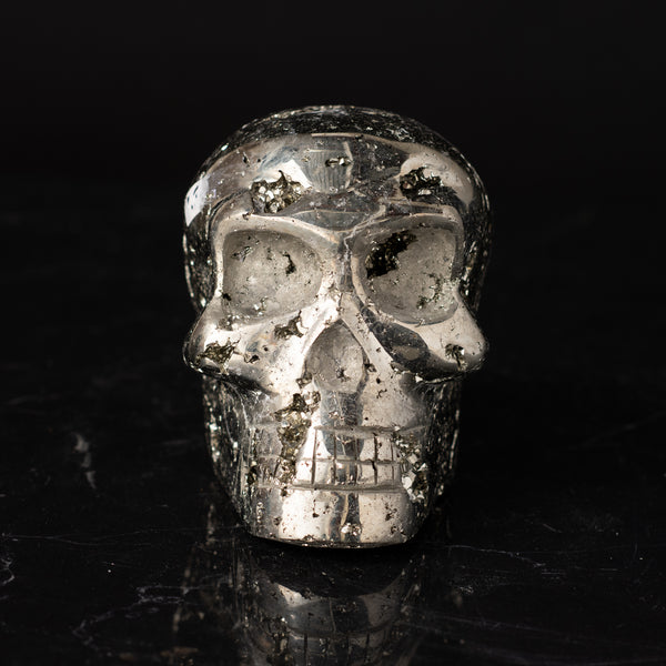 Pyrite Skull