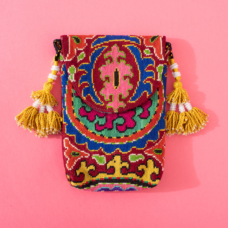 Small Uzbekistan Embroidered Bag