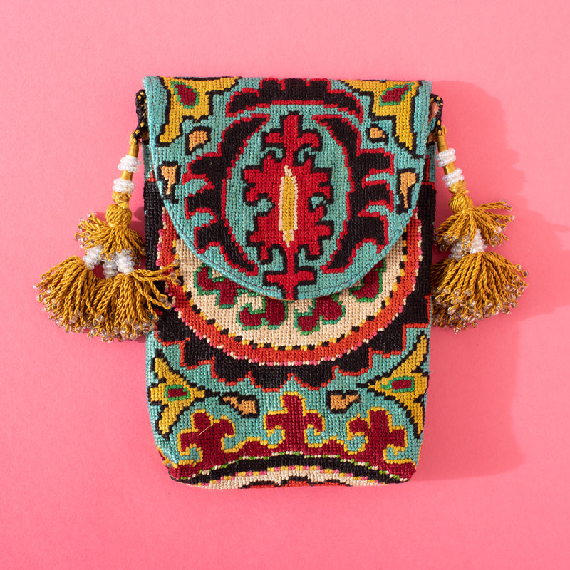 Small Uzbekistan Embroidered Bag