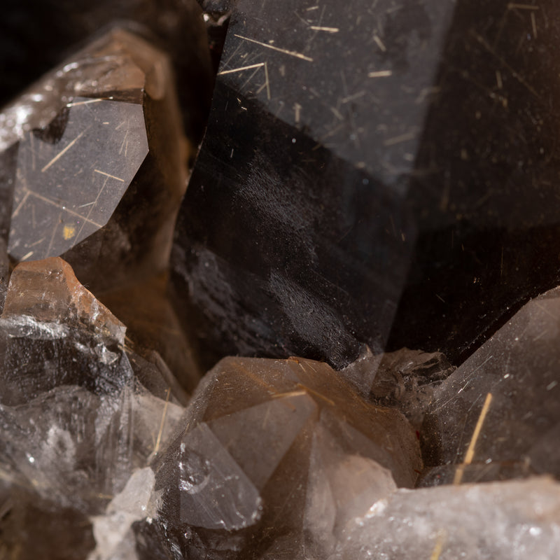 Rutilated Smokey Quartz Cluster - 1.586kg