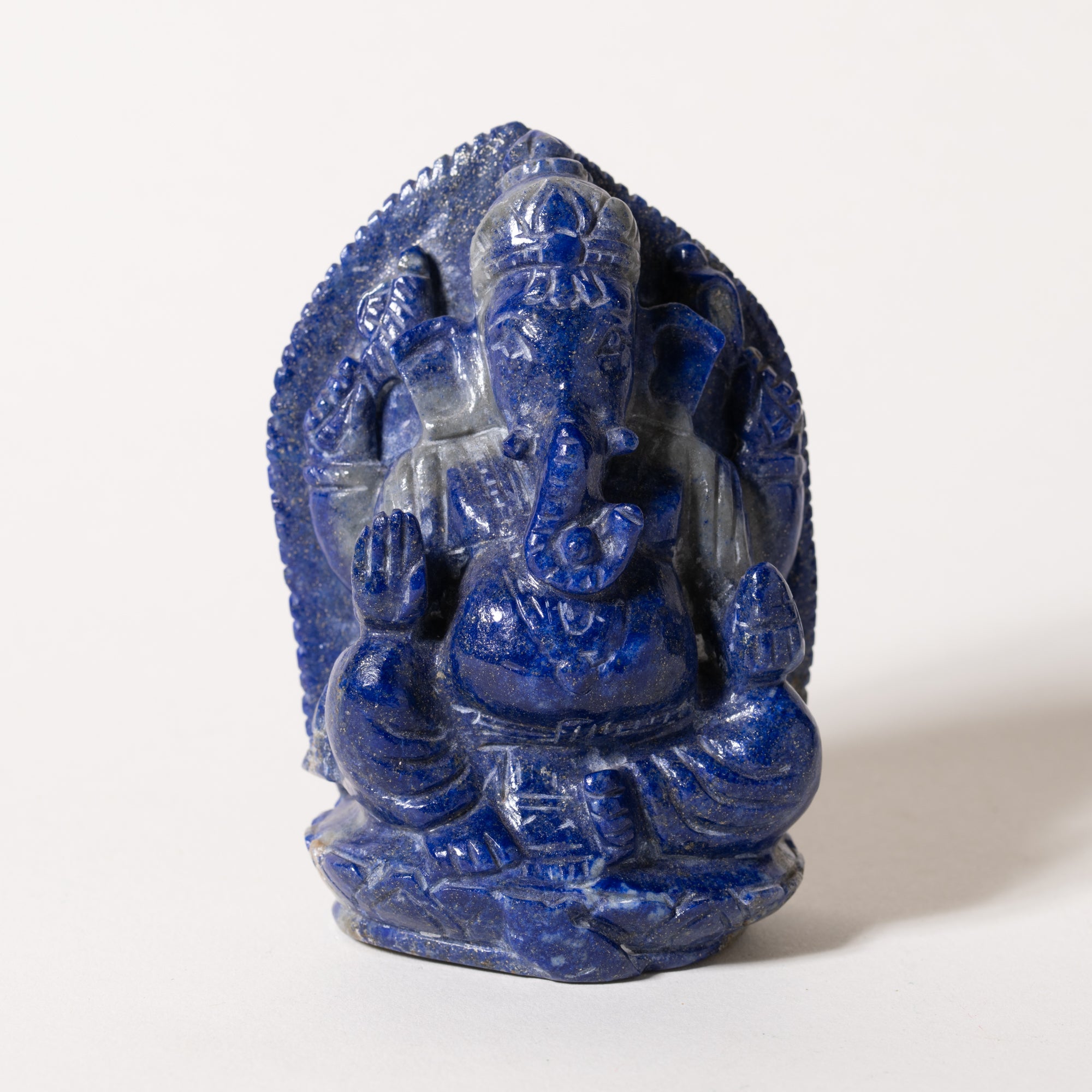 lapis lazuli ganesha statue 