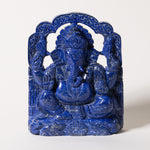 lapis lazuli ganesha statue 