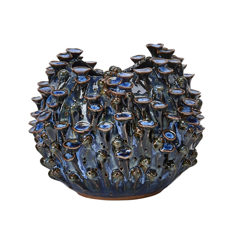 Blue Barnacle Vase