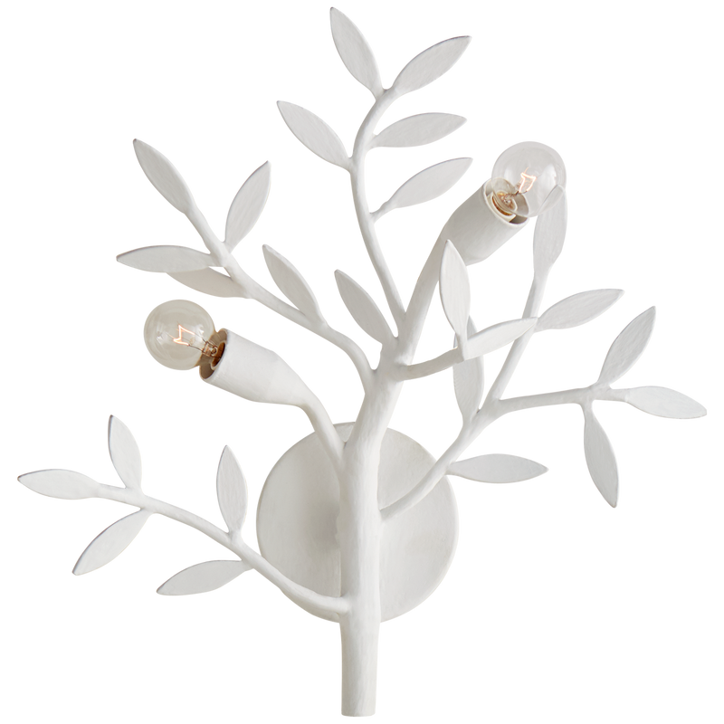 Blooming Light White Wall Sconce
