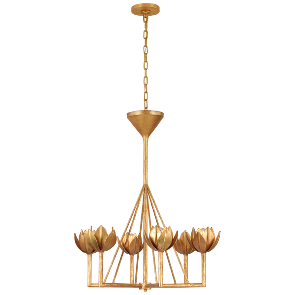 Picasso Small One-Tier Chandelier in Gold
