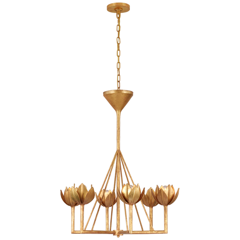 Picasso Small One-Tier Chandelier in Gold