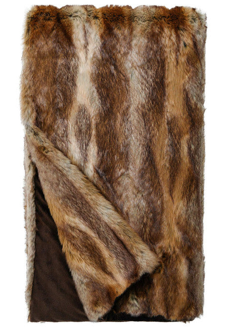 Fisher Faux Fur Throw - 60x86