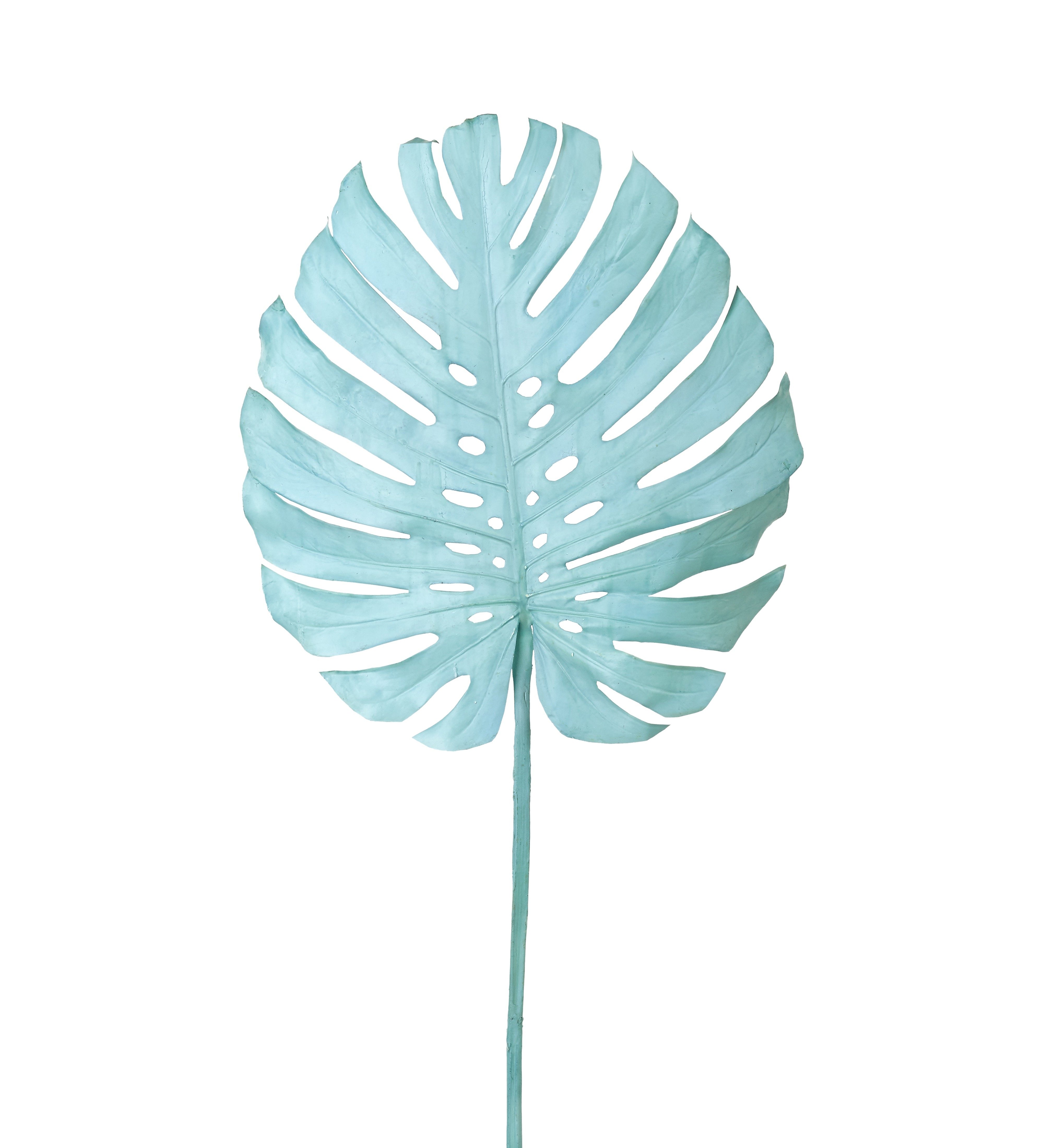 Faux Monstera Leaf